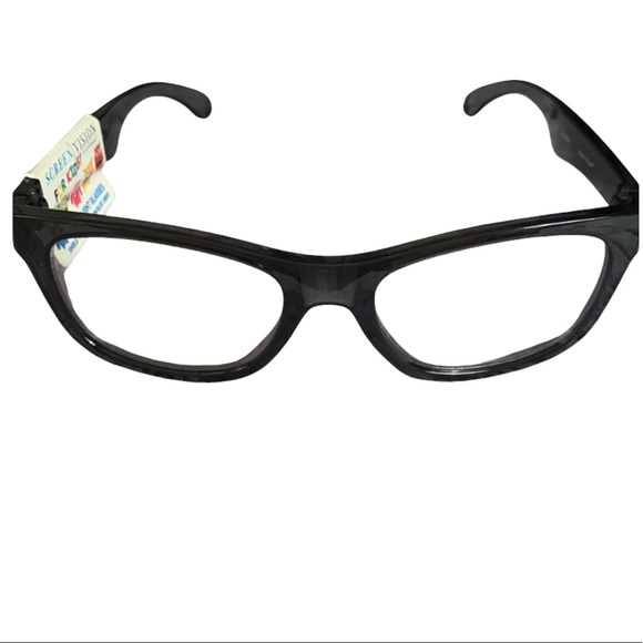 ICU Screen Vision Blue Light Glasses for Kids - Oval Crystal Grey -NWT - Picture 3 of 6